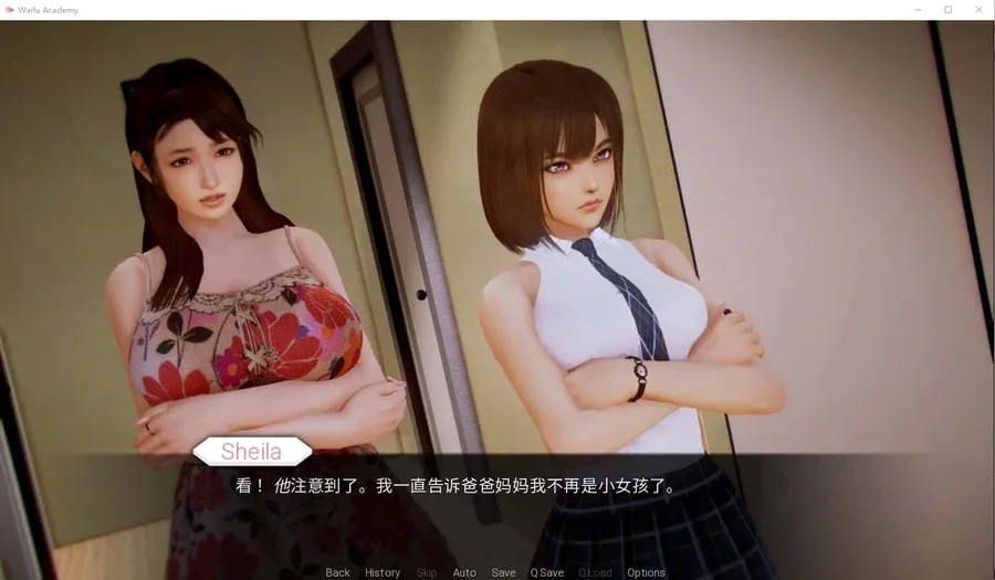 二次元老婆学院_Waifu Academy 二次元老婆学院顶级黄油存档指南 封面图